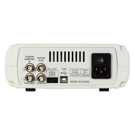 FY6800 2-Channel DDS Arbitrary Waveform Signal Generator 14bits 250MSa/s Sine Square Pulse Frequency Meter VCO Modulation FY6800 2-Channel DDS Arbitrary Waveform Signal Generator 14bits 250MSa/s Sine Square Pulse Frequency Meter VCO Modulation