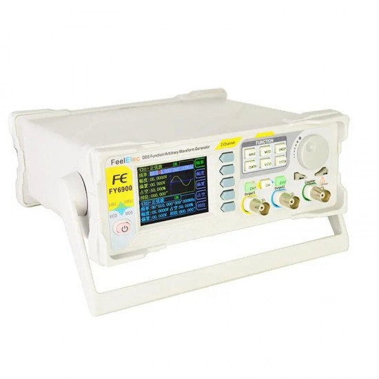 FY6900 40MHz Dual Channel DDS Function Arbitrary Waveform Signal Generator Pulse Signal Source Frequency Counter Fully Numerical Control - 40MHZ FY6900 40MHz Dual Channel DDS Function Arbitrary Waveform Signal Generator Pulse Signal Source Frequency Counter Fully Numerical Control - 40MHZ