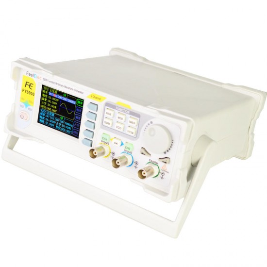 FY6900 Dual Channel DDS Function Arbitrary Waveform Signal Generator Pulse Signal Source Frequency Counter Fully Numerical Control 20MHZ/60MHZ FY6900 Dual Channel DDS Function Arbitrary Waveform Signal Generator Pulse Signal Source Frequency Counter Fully Numerical Control 20MHZ/60MHZ
