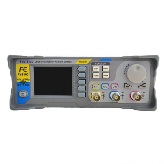 FY8300-60MHz Fully Numerical Control Three+Four Channel Function/Arbitrary Waveform Signal GeneratorGenerator Signal-Source-Frequency-Counter DDS Three-Channel Signal Generator FY8300-60MHz Fully Numerical Control Three+Four Channel Function/Arbitrary Waveform Signal GeneratorGenerator Signal-Source-Frequency-Counter DDS Three-Channel Signal Generator