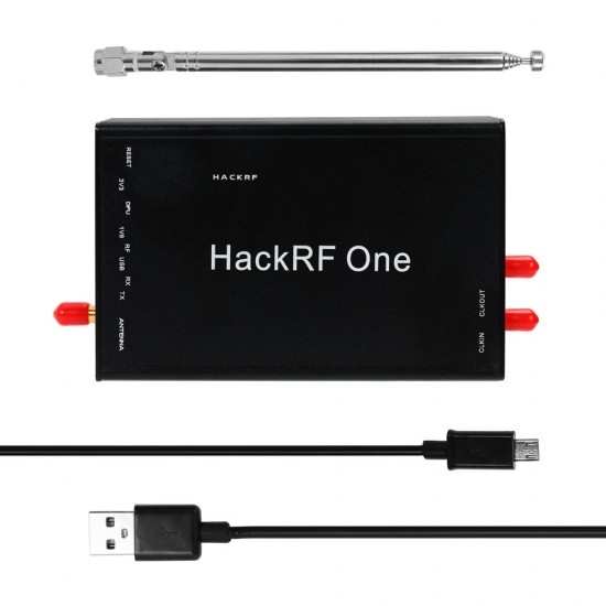 One 1 MHz - 6 GHz SDR Platform Software Defined Radio Development Board With FM Antenna And USB Cable One 1 MHz - 6 GHz SDR Platform Software Defined Radio Development Board With FM Antenna And USB Cable