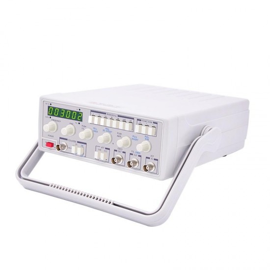 MFG-3002 2MHz Function Generator 0.1Hz -2MHz Digital Signal Generator with Frequency Counter High Frequency Function Generator