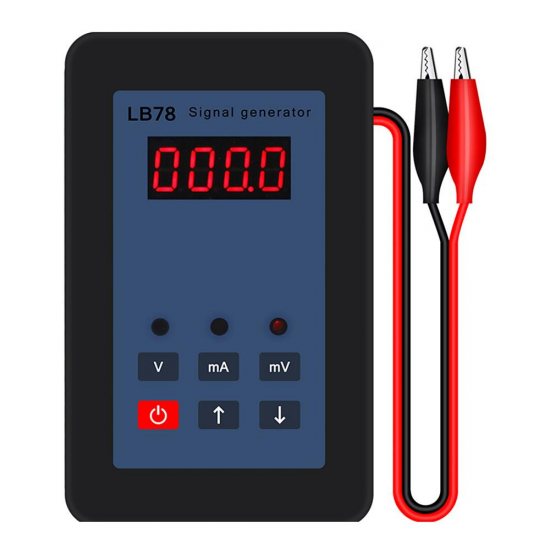 Portable 4-20mA Signal Generator 0-20mA 0-110mV Calibrator LB78 High Precision mA mV Signal Current Generator