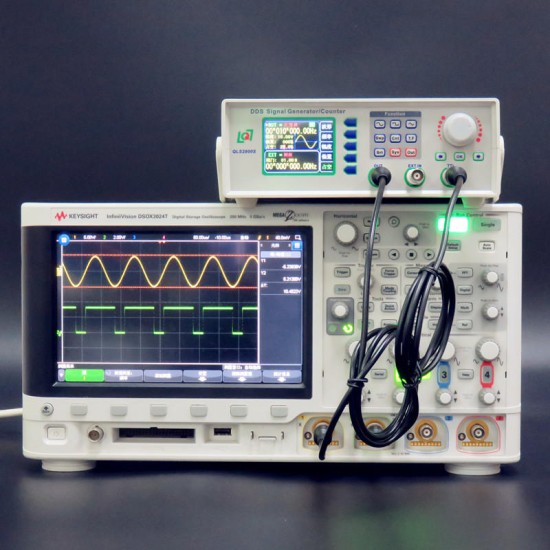 QLS2800 Functional Signal Generator/Signal Source/Frequency Meter/Counter/Pulse Generator/Band Communication