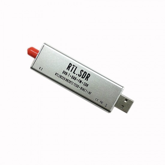 RTL SDR Receiver R820t2 USB RTL-SDR Dongle with 0.5ppm TCXO SMA MJZSEE A300U Tester