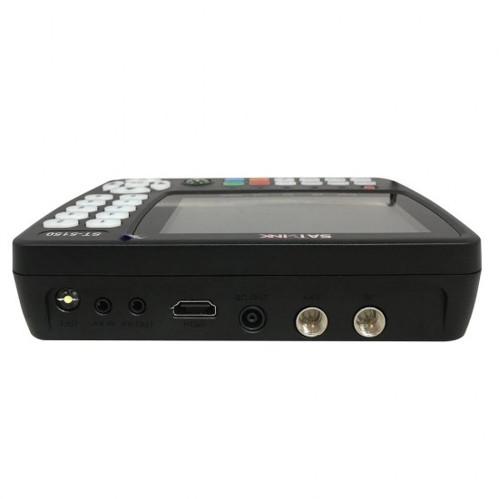 ST-5150 DVB-S2/T2/C HD Satellite TV Signal Finder Digital Handheld Signal Meter Satellite Finder H.265 HEVC MPEG-4 4.3 Inch TFT LCD ST-5150 DVB-S2/T2/C HD Satellite TV Signal Finder Digital Handheld Signal Meter Satellite Finder H.265 HEVC MPEG-4 4.3 Inch TFT LCD