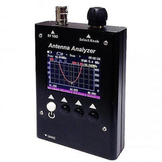 SA-160 0.5-60MHz Colour Graphic Antenna Annalyzer SWR Impedance Antenna Tester SA-160 0.5-60MHz Colour Graphic Antenna Annalyzer SWR Impedance Antenna Tester