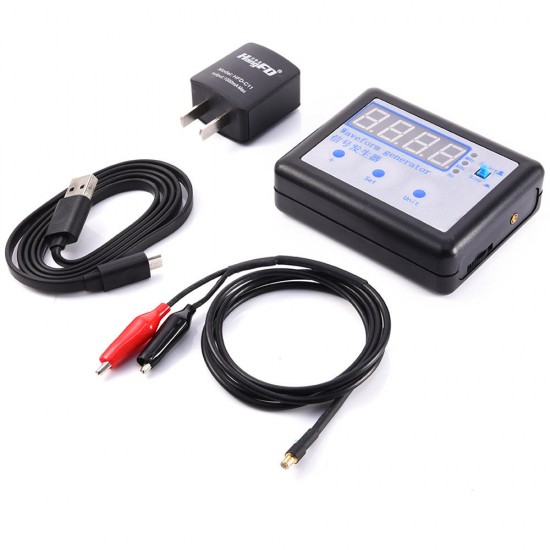 WG100 Micro USB 4.2V 10MS/S Digital Signal Function Generator Frequency Meter Waveform Generator WG100 Micro USB 4.2V 10MS/S Digital Signal Function Generator Frequency Meter Waveform Generator