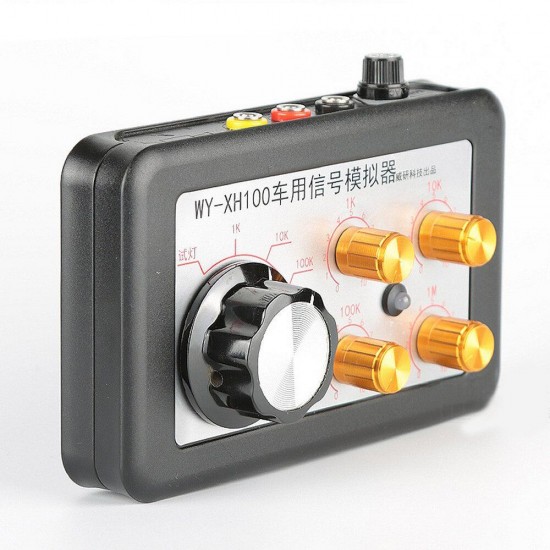 WY-X100 Repair Tester Auto Signal Simulator Fast Troubleshooting Can Adjust Resistance Water Temperature Crankshaft