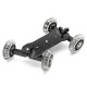 Desktop Camcorder DSLR Camera Video Wheels Rail Rolling Track Slider Dolly Car Desktop Camcorder DSLR Camera Video Wheels Rail Rolling Track Slider Dolly Car