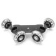 Desktop Camcorder DSLR Camera Video Wheels Rail Rolling Track Slider Dolly Car