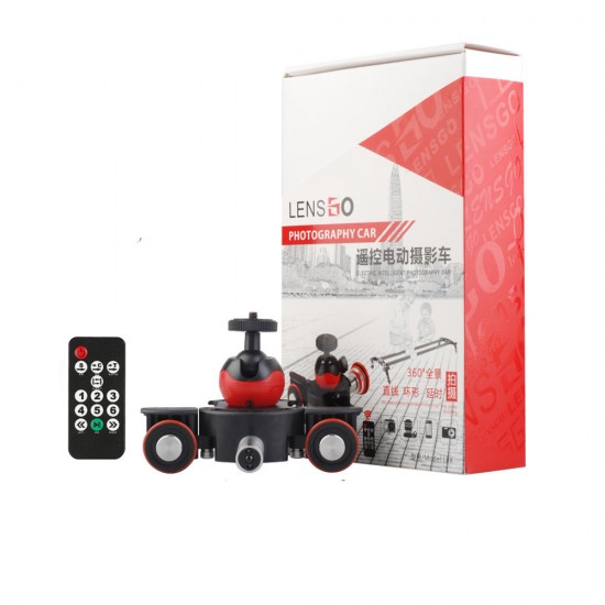L8X Slider Dolly Photography Electronic Car with Remote Control Ball Head Phone Clip L8X Slider Dolly Photography Electronic Car with Remote Control Ball Head Phone Clip