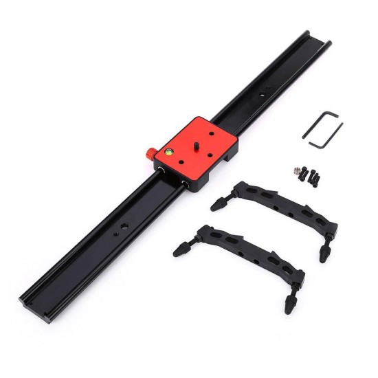 WH60R 60CM Double Track Design DSLR DV Camera Damping Track Slider Video Rail Stabilizer System