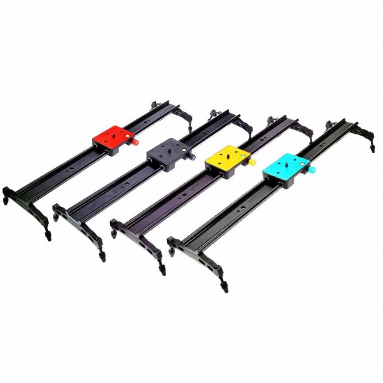 WH60R 60CM Double Track Design DSLR DV Camera Damping Track Slider Video Rail Stabilizer System