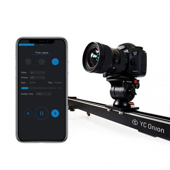 73cm Aluminum Motorized bluetooth APP Control Slider Dolly Stabilizer