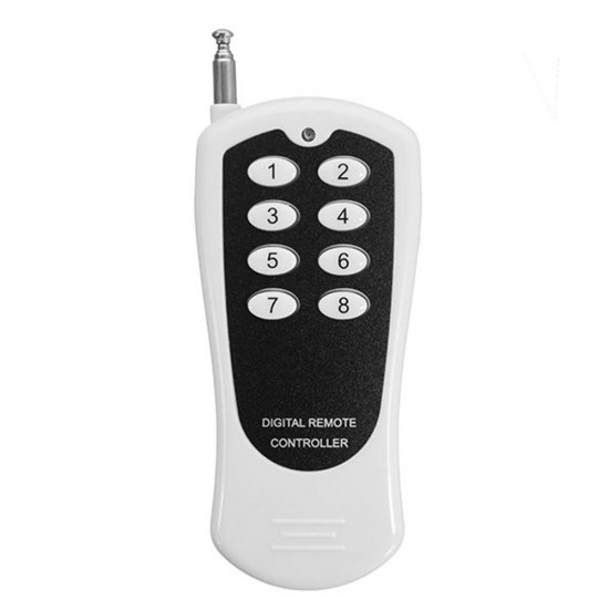1000 Meters 315mhz 8 Key Digital Remote Controller For Wireless Remote Control Switch Module