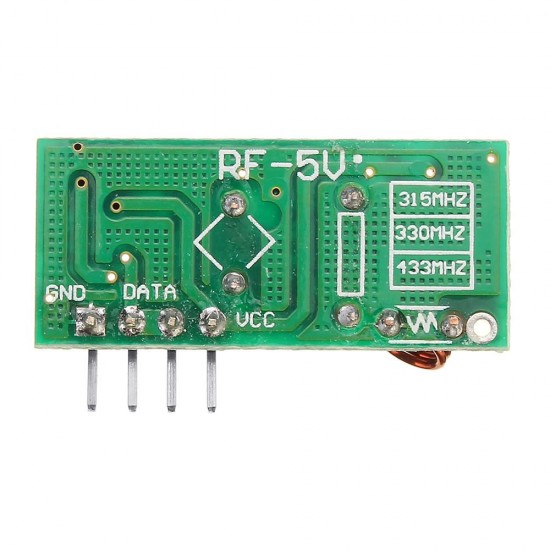 10Pcs 315MHz XD-FST XD-RF-5V Wireless Transmitter Receiver Module Board