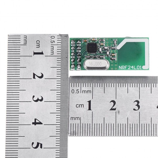 10Pcs NRF24L01 2.4GHz Wireless Transceiver Module Built-in 2.4Ghz Antenna