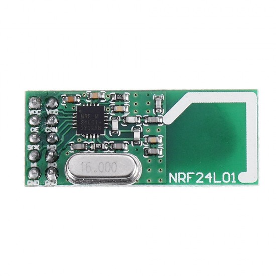 10Pcs NRF24L01 2.4GHz Wireless Transceiver Module Built-in 2.4Ghz Antenna
