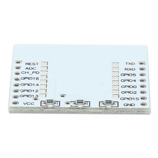 10Pcs Serial Port WIFI ESP8266 Module Adapter Plate With IO Lead Out For ESP-07 ESP-08 ESP-12