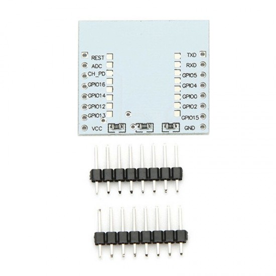 10Pcs Serial Port WIFI ESP8266 Module Adapter Plate With IO Lead Out For ESP-07 ESP-08 ESP-12