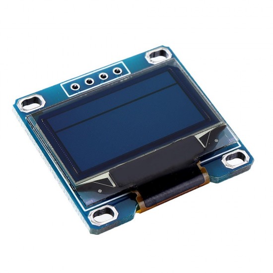 10pcs 0.96 Inch OLED I2c IIC LCD Screen Module + F-F Dupont Line 12864 128x64 Display Module