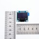 10pcs 0.96 Inch OLED I2c IIC LCD Screen Module + F-F Dupont Line 12864 128x64 Display Module