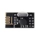 10pcs 2.4G NF-04 Wireless SPI Module BK2425 250k~2Mbps Transparent Transmission Receiver For Doorbell Remote Control Switch