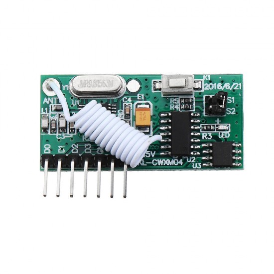 10pcs 315MHz Wireless Receiving Control Module Superheterodyne Remote Control Switch Module