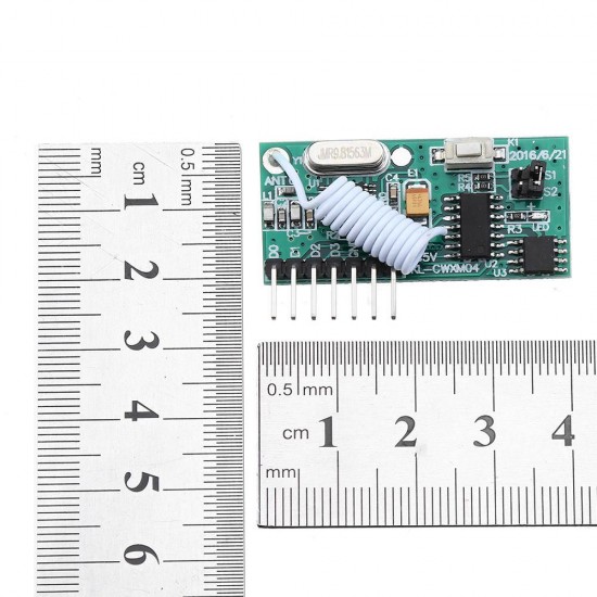 10pcs 315MHz Wireless Receiving Control Module Superheterodyne Remote Control Switch Module