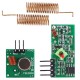 10pcs 433MHz RF Wireless Receiver Module Transmitter kit + 2PCS RF Spring Antenna for Arduino - products that work with official for Arduino boards