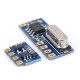 10pcs 433MHz Wireless Transceiver Kit Mini RF Transmitter Receiver Module + 20PCS Spring Antennas for Arduino