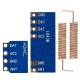 10pcs 433MHz Wireless Transceiver Kit Mini RF Transmitter Receiver Module + 20PCS Spring Antennas for Arduino