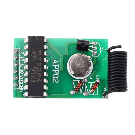 10pcs DC3-9V 433MHZ Wireless Receiver Module High Power RF Wireless Transmission Receiving Board 10pcs DC3-9V 433MHZ Wireless Receiver Module High Power RF Wireless Transmission Receiving Board