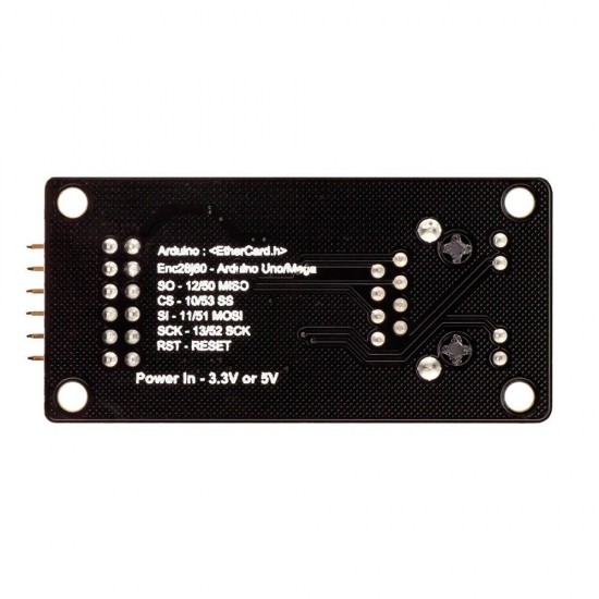 10pcs ENC28J60 Ethernet LAN Network Module Power In 3.3V/5V For STM for Arduino - products that work with official for Arduino boards