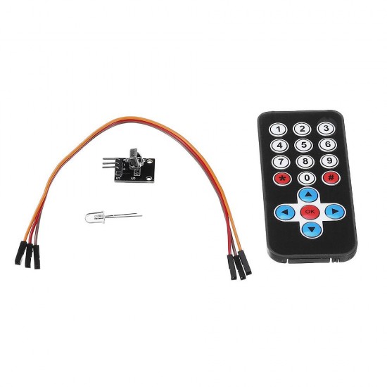 10pcs Infrared IR Wireless Remote Controller Module Kits DIY Kit HX1838 for Arduino - products that work with official Arduino boards 10pcs Infrared IR Wireless Remote Controller Module Kits DIY Kit HX1838 for Arduino - products that work with official Arduino boards