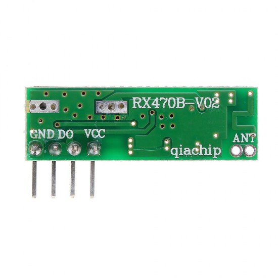 10pcs RX470 433Mhz RF Superheterodyne Wireless Remote Control Receiver Module ASK/OOK for Transmitter Smart Home 10pcs RX470 433Mhz RF Superheterodyne Wireless Remote Control Receiver Module ASK/OOK for Transmitter Smart Home