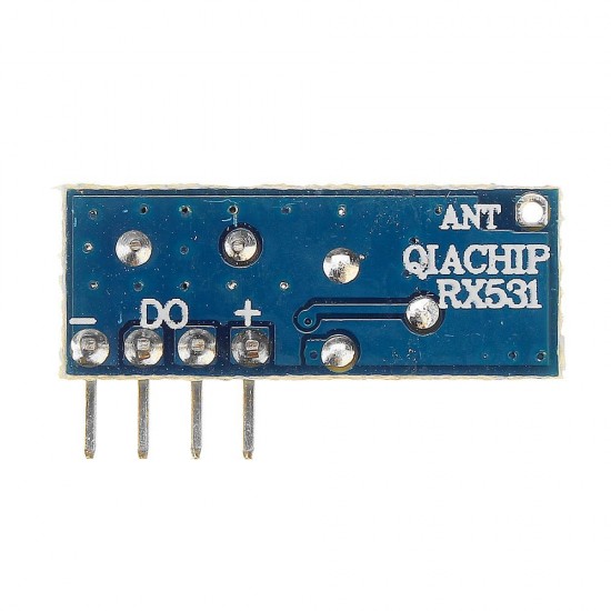 10pcs RX531 433MHz Lead-free Environment-friendly Wireless Receiver Module High Sensitivity Super Heterodyne Super Anti-jamming 2.2V-5V DC 10pcs RX531 433MHz Lead-free Environment-friendly Wireless Receiver Module High Sensitivity Super Heterodyne Super Anti-jamming 2.2V-5V DC