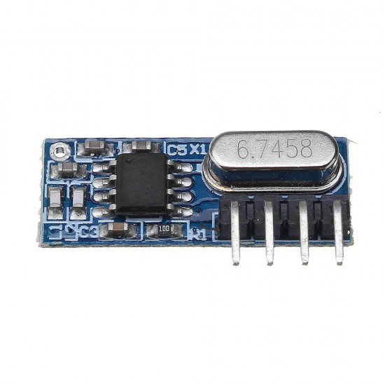 10pcs RX531 433MHz Lead-free Environment-friendly Wireless Receiver Module High Sensitivity Super Heterodyne Super Anti-jamming 2.2V-5V DC 10pcs RX531 433MHz Lead-free Environment-friendly Wireless Receiver Module High Sensitivity Super Heterodyne Super Anti-jamming 2.2V-5V DC