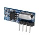 10pcs RX531 433MHz Lead-free Environment-friendly Wireless Receiver Module High Sensitivity Super Heterodyne Super Anti-jamming 2.2V-5V DC 10pcs RX531 433MHz Lead-free Environment-friendly Wireless Receiver Module High Sensitivity Super Heterodyne Super Anti-jamming 2.2V-5V DC