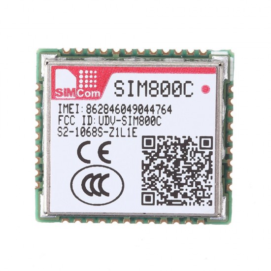 10pcs SIM800C Dual-band Quad-band GSM GPRS Voice SMS Data Wireless Transceiver Module 10pcs SIM800C Dual-band Quad-band GSM GPRS Voice SMS Data Wireless Transceiver Module