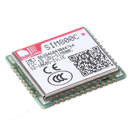 10pcs SIM800C Dual-band Quad-band GSM GPRS Voice SMS Data Wireless Transceiver Module 10pcs SIM800C Dual-band Quad-band GSM GPRS Voice SMS Data Wireless Transceiver Module
