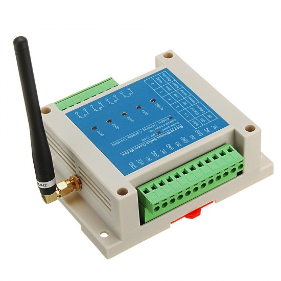 1.5W SK109 Coded Industrial Grade Remote Wireless 4CH Channel Switch Two-way Security Control Module