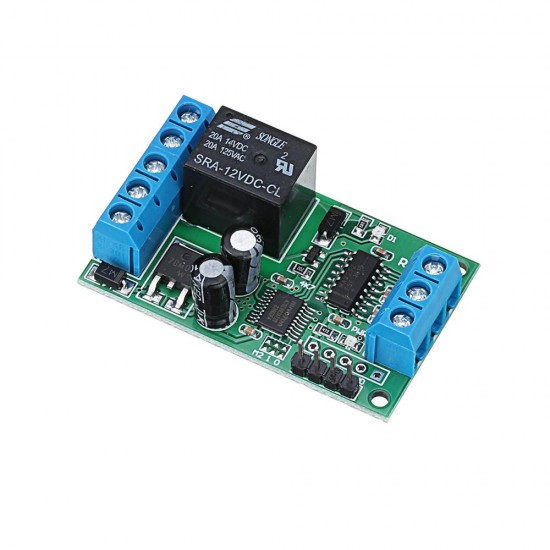 2-in-1 12V RS232 TTL232 Relay UART Serial Remote Control Switch For Control Garage Car Motor 2-in-1 12V RS232 TTL232 Relay UART Serial Remote Control Switch For Control Garage Car Motor
