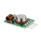 20pcs 433MHZ ASK Wireless Transmission Module TX11 High Power Module Infinite Emission Circuit Board 20pcs 433MHZ ASK Wireless Transmission Module TX11 High Power Module Infinite Emission Circuit Board