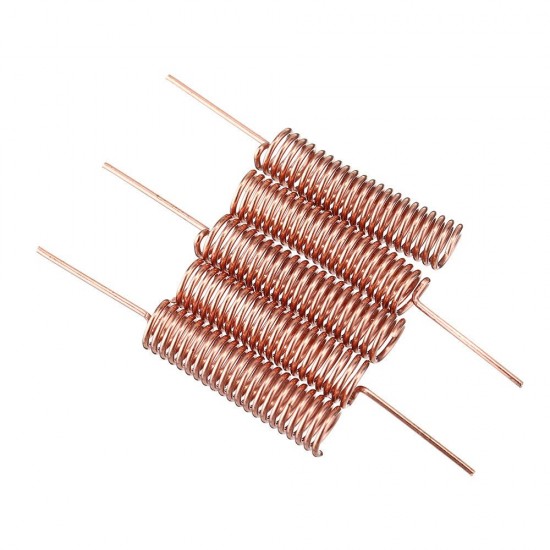 25Pcs 433MHz Internal Build-in Spring Antenna Copper Solder 34mm 25Pcs 433MHz Internal Build-in Spring Antenna Copper Solder 34mm