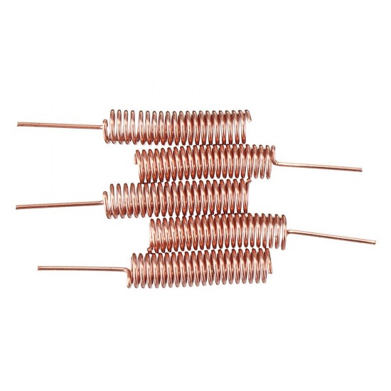 25Pcs 433MHz Internal Build-in Spring Antenna Copper Solder 34mm 25Pcs 433MHz Internal Build-in Spring Antenna Copper Solder 34mm