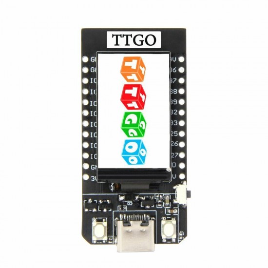 2pcs T-Display ESP32 CP2104 WiFi Bluetooth Module 1.14 Inch LCD Development Board for Arduino - products that work with official Arduino boards 2pcs T-Display ESP32 CP2104 WiFi Bluetooth Module 1.14 Inch LCD Development Board for Arduino - products that work with official Arduino boards