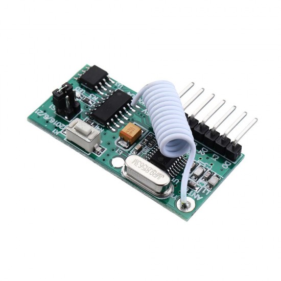 315MHz Wireless Receiving Control Module Superheterodyne Remote Control Switch Module 315MHz Wireless Receiving Control Module Superheterodyne Remote Control Switch Module