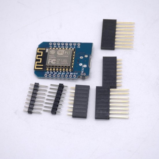 3Pcs D1 Mini V2.3.0 WIFI Internet Of Things Development Board Based ESP8266 ESP-12S 4MB FLASH